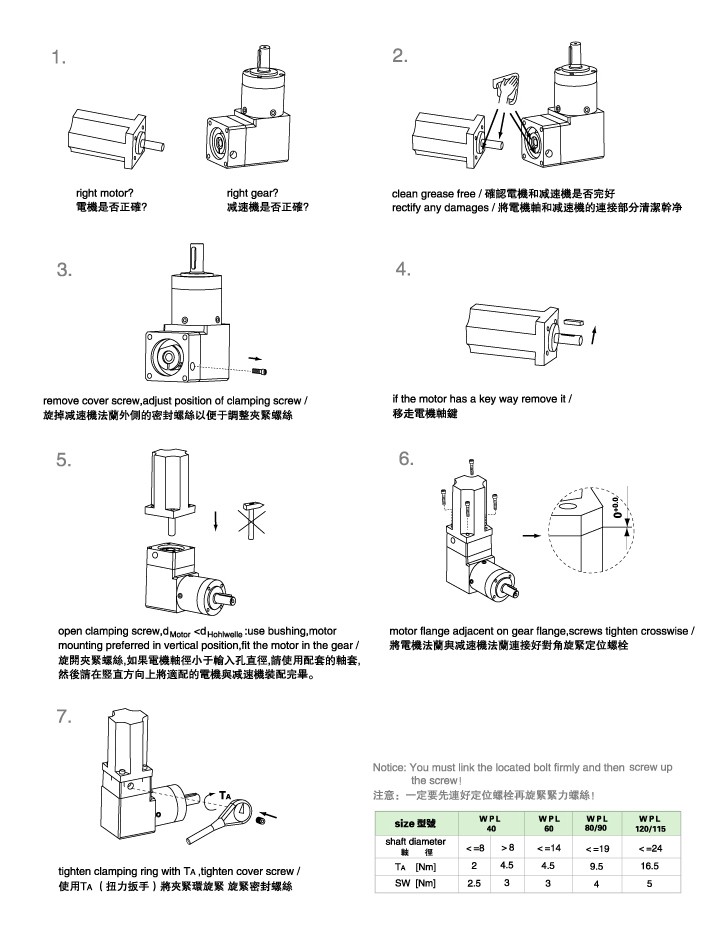 WPL系列直角型精密行星減速機(jī)